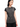 Washed cotton slim fit panel top
