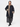 Lined crinkled parka coat