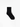 Wool rib crew socks