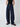 Curved-leg lightweight jeans