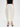Linen blend cocoon shape maxi skirt