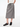 Tencel-cotton drawstring midi skirt