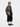 Genderless oversized waxed jacket