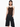 Minimalist linen blend knit halter top