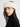 Faux shearling fold-over snow hat