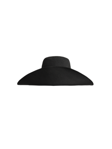 Heritage cotton wide-brim hat