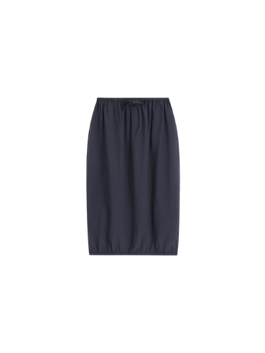 Drawstring balloon skirt