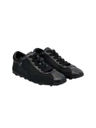 Ultra-lightweight mesh sports sheepskin blend German-style sneakers