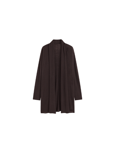 Sheer cashmere-blend cardigan