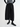 Wool-cashmere structured cropped pants in black