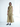 Asymmetric slit square-neck top / cropped wide-leg trousers / triangle scarf 3-piece summer set