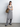 Wool-blend tank dress / drawstring pants set