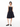 Vintage stripe bandeau top & A-line skirt set