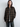 Wool blend checked oversized shirt jacket