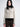 Merino-blend rib cardigan
