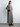 Minimalist oversized dress in cotton-linen knit
