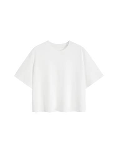 Boxy hemp blend tee