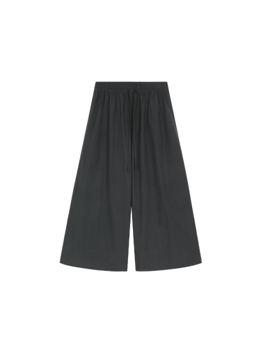 A-Line cropped wide-leg pants