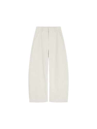 Barrel utility cotton pants