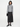 Seamless silk wool turtleneck knit top