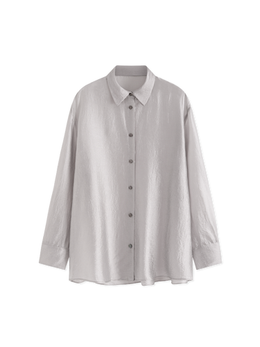 Sheer acetate shirt