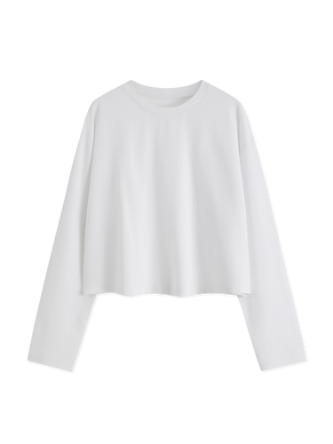 Relaxed long sleeve tee