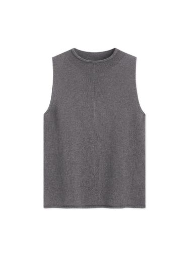 Mock neck knit top
