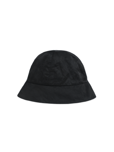 Metallic crinkle bucket hat