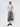Eco-cool ribbed knit fitted tee
